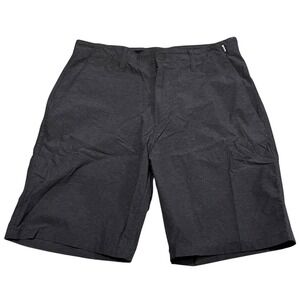 Hurley Phantom Hybrid Shorts Mens 32 Gray Stretch Surf Golf 9 In